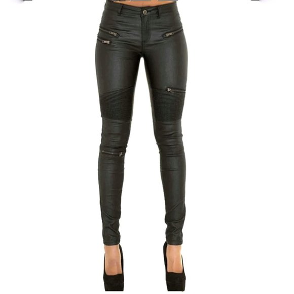 Denim wear Pants - moto pants NWT